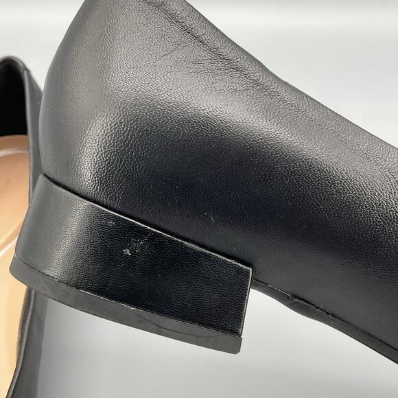 NEW Easy Spirit Women Caldise Leather Low Heel Dress Pumps Black Size 9M - Picture 7 of 11